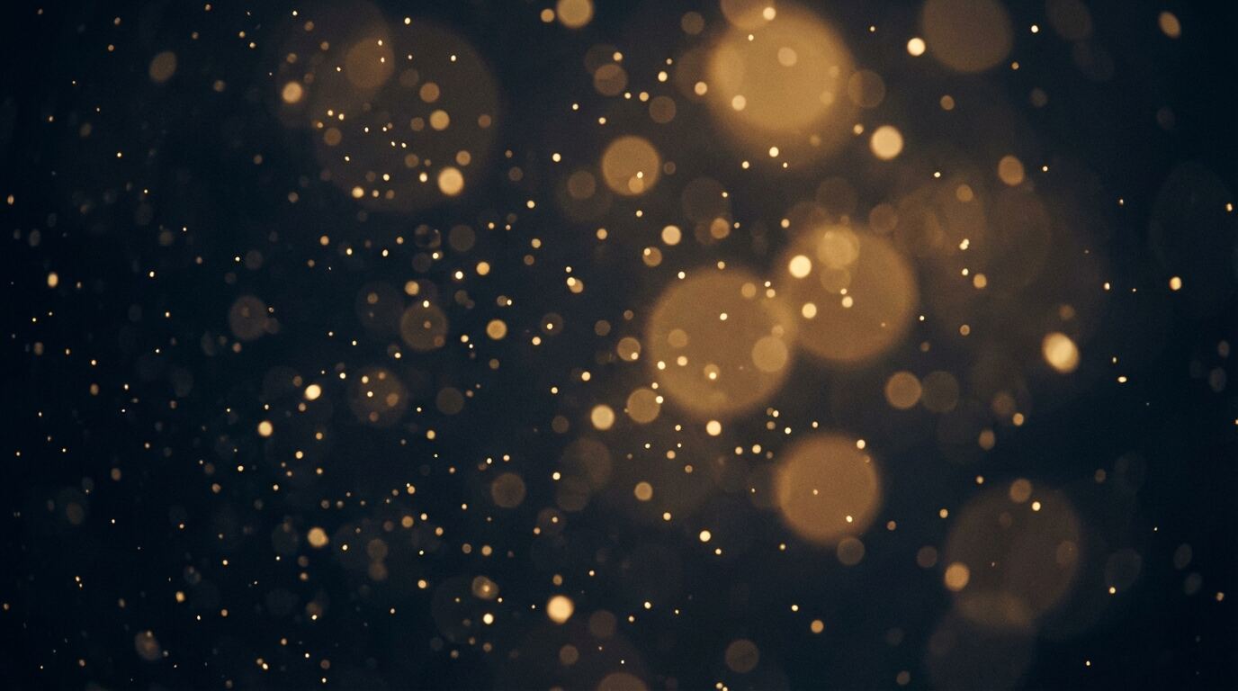 Soft golden particle texture background