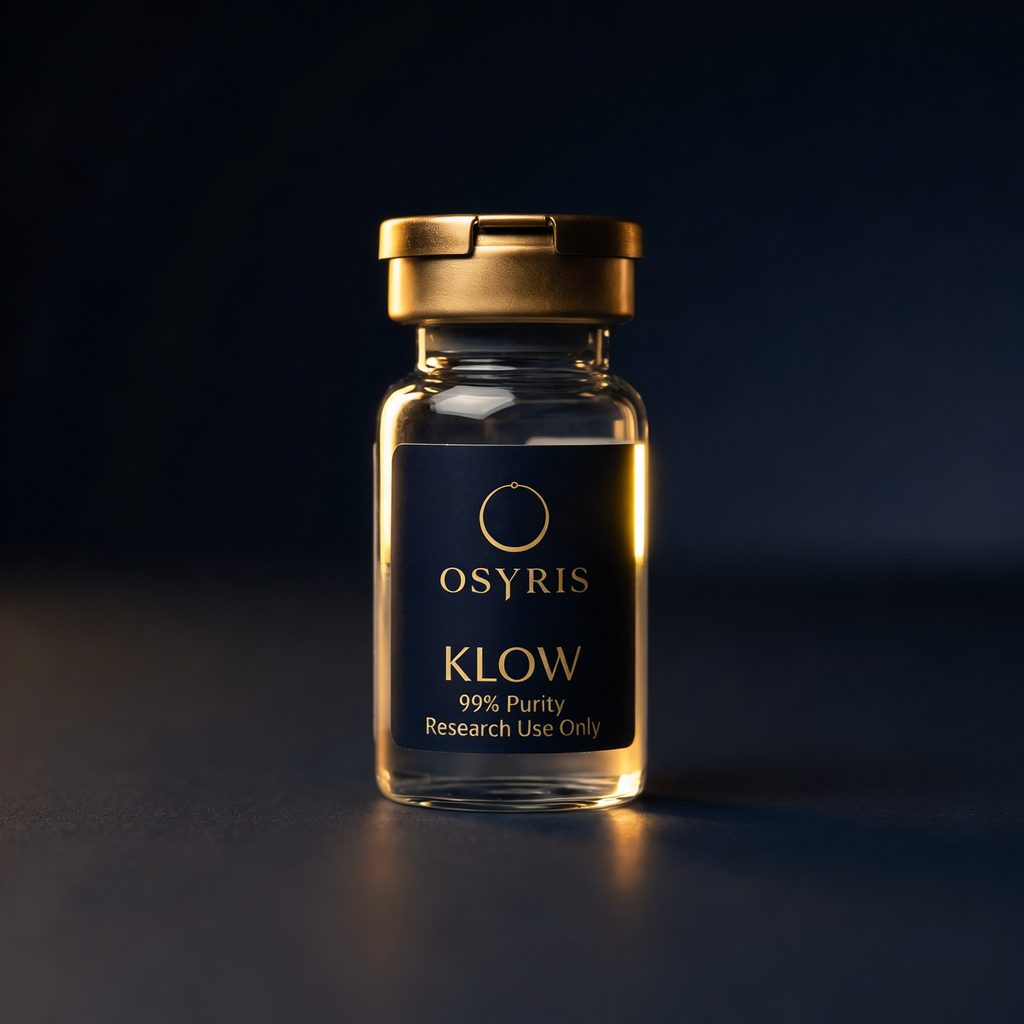 KLOW research peptide vial — OSYRIS Health