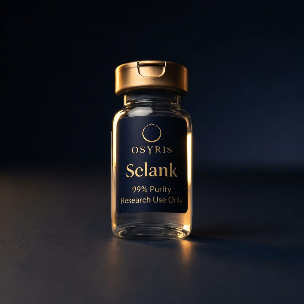 Selank research peptide vial — OSYRIS Health