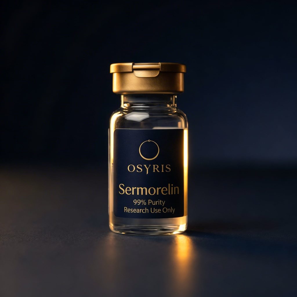 Sermorelin research peptide vial — OSYRIS Health