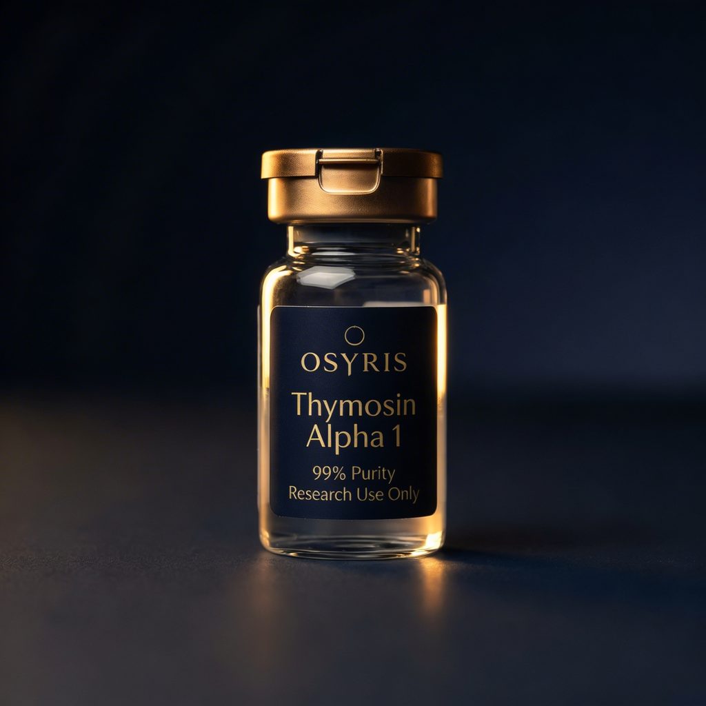 Thymosin Alpha 1 research peptide vial — OSYRIS Health