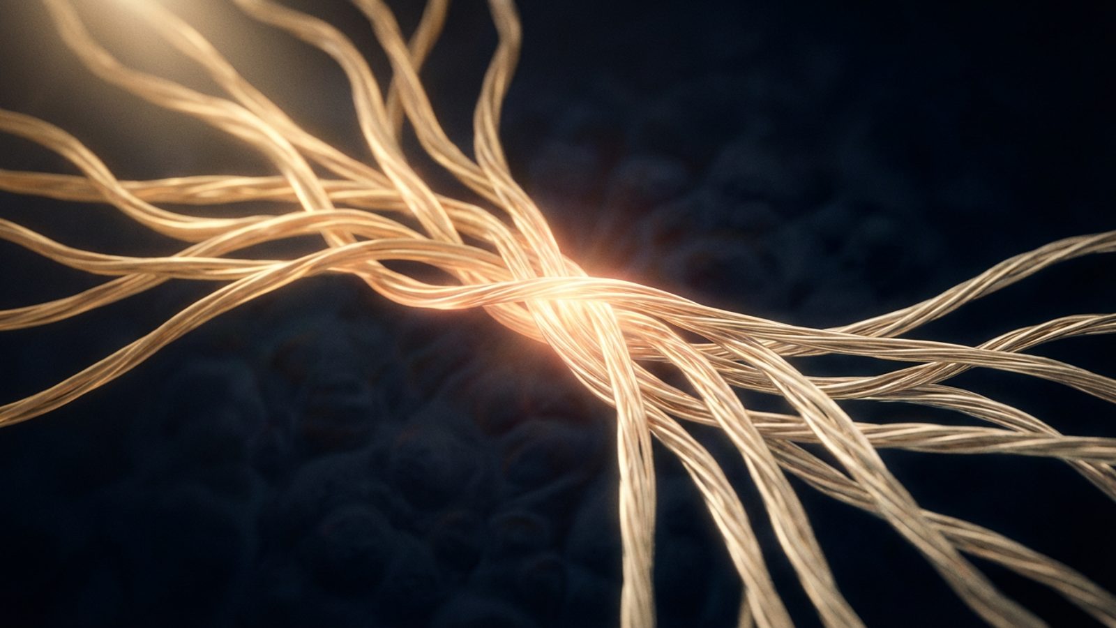 BPC/TB500 Blend dual-mechanism tissue repair research visualization — OSYRIS Health