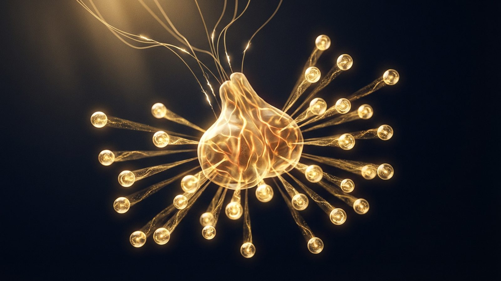 Ipamorelin growth hormone release signaling research visualization — OSYRIS Health